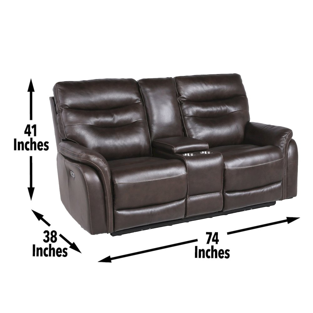 Fortuna Recliner Console Love. Picture 7