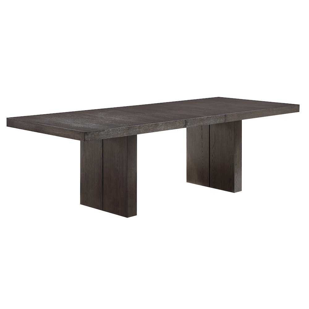 Evan 78-96 inch Dining Table with 18" Leaf. Picture 6