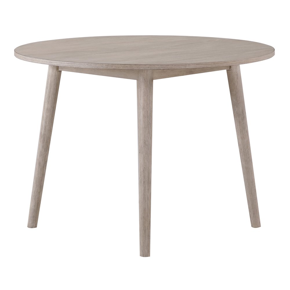 Willow 5-Piece 42" Round Dining Set, Tan. Picture 2