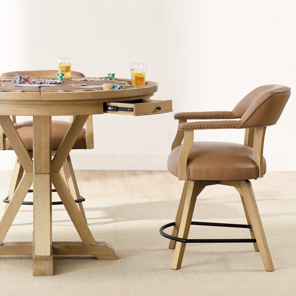 Rylie Game Top, Counter Table & 4 Counter Chairs. Picture 6
