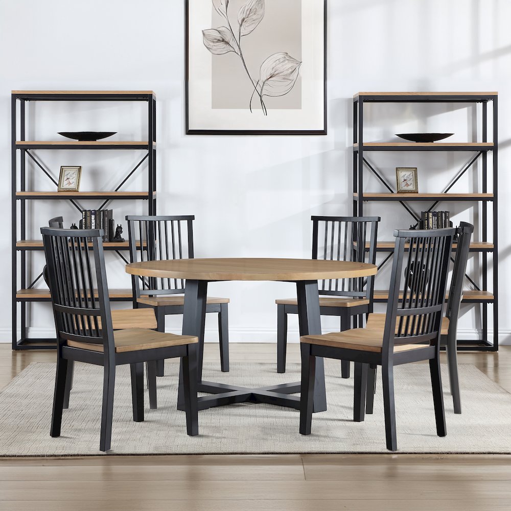 Magnolia 54-inch Round 7-Piece Dining Se. Picture 4