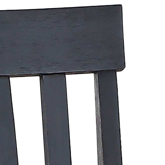 Raven Noir Dining Table and 4 Chairs. Picture 7