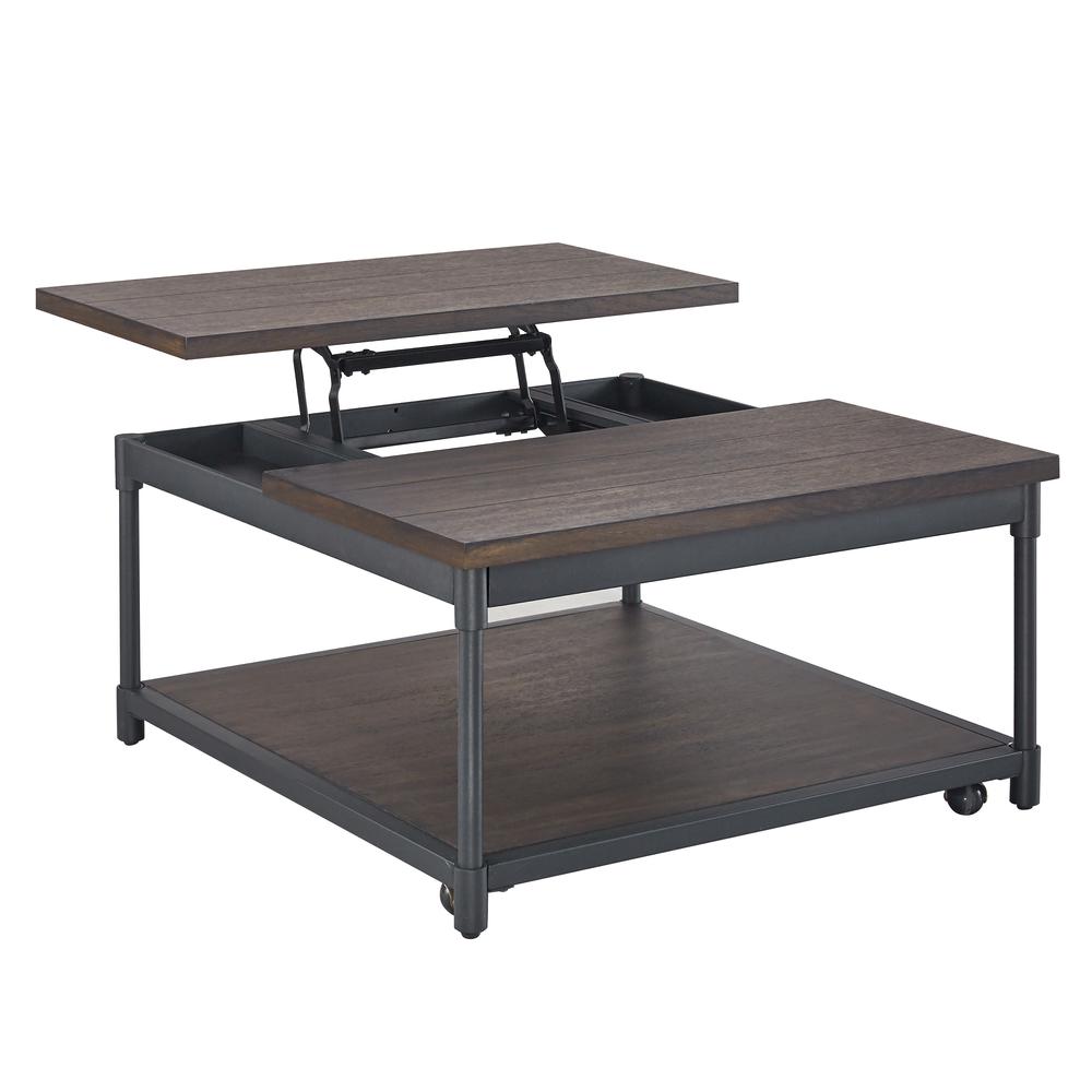 Prescott Lift-Top Square Cocktail Table. Picture 2