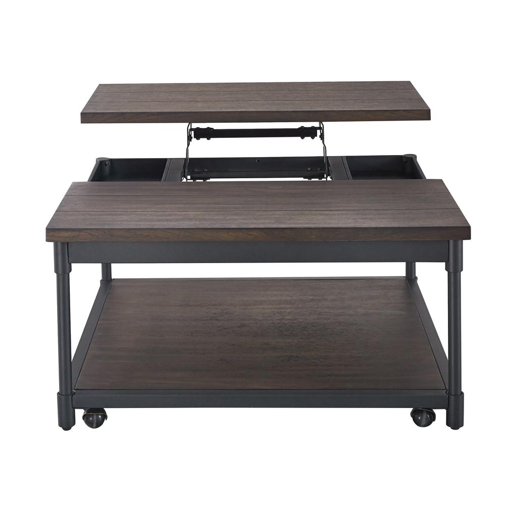 Prescott Lift-Top Square Cocktail Table. Picture 4