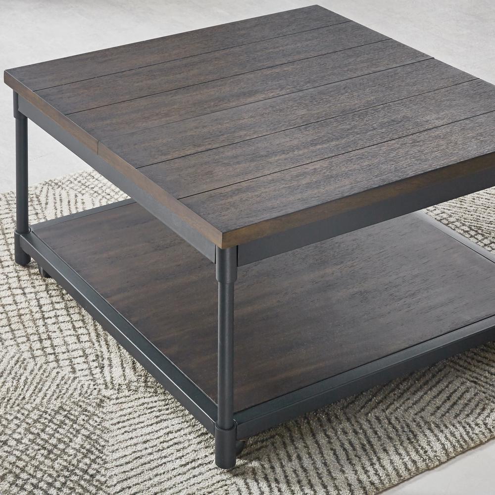 Prescott Lift-Top Square Cocktail Table. Picture 6