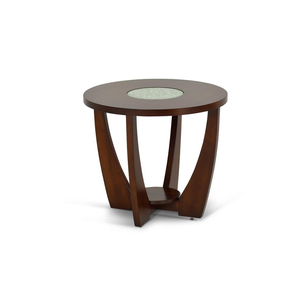 End Table, Merlot Cherry finish. Picture 1