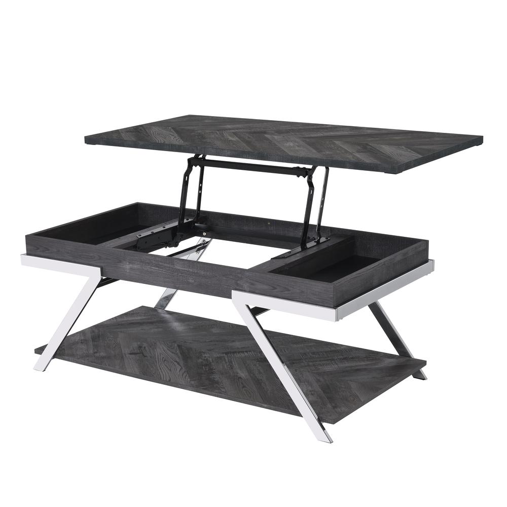 Roma Lift Top Cocktail Table. Picture 3