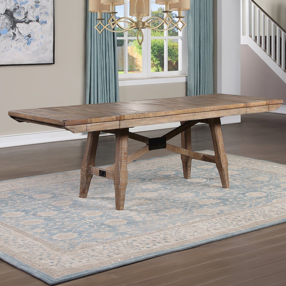 Riverdale Trestle Table with 4 RV700S Chairs. Picture 6