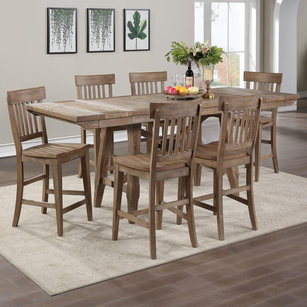 Riverdale Counter Height 7pc Set. Picture 1