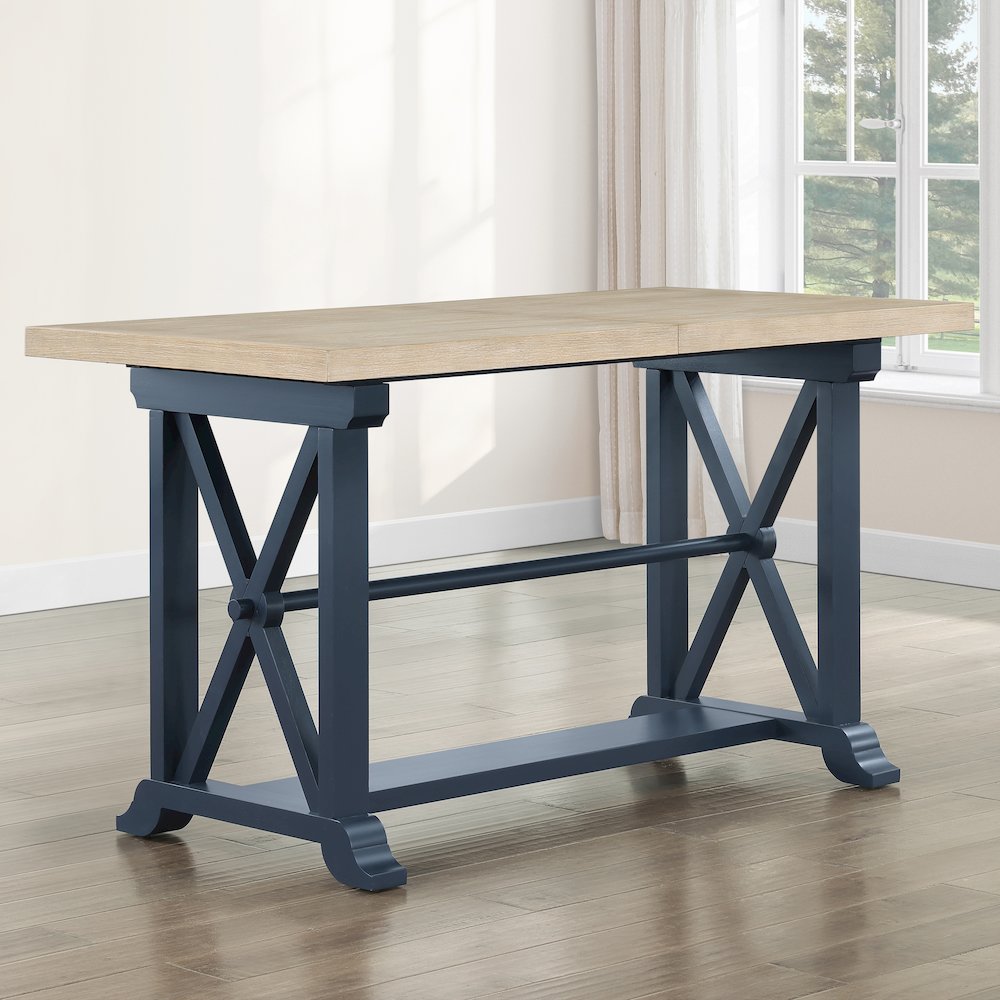 Darcy Blue Counter Table. Picture 6