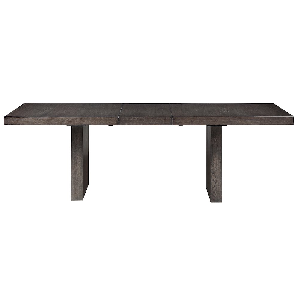 Evan 78-96 inch Dining Table with 18" Leaf. Picture 1