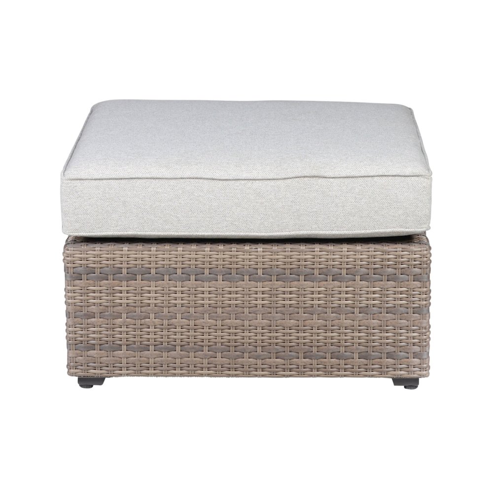 Tamyra Corner Side Table & Ottoman. Picture 3