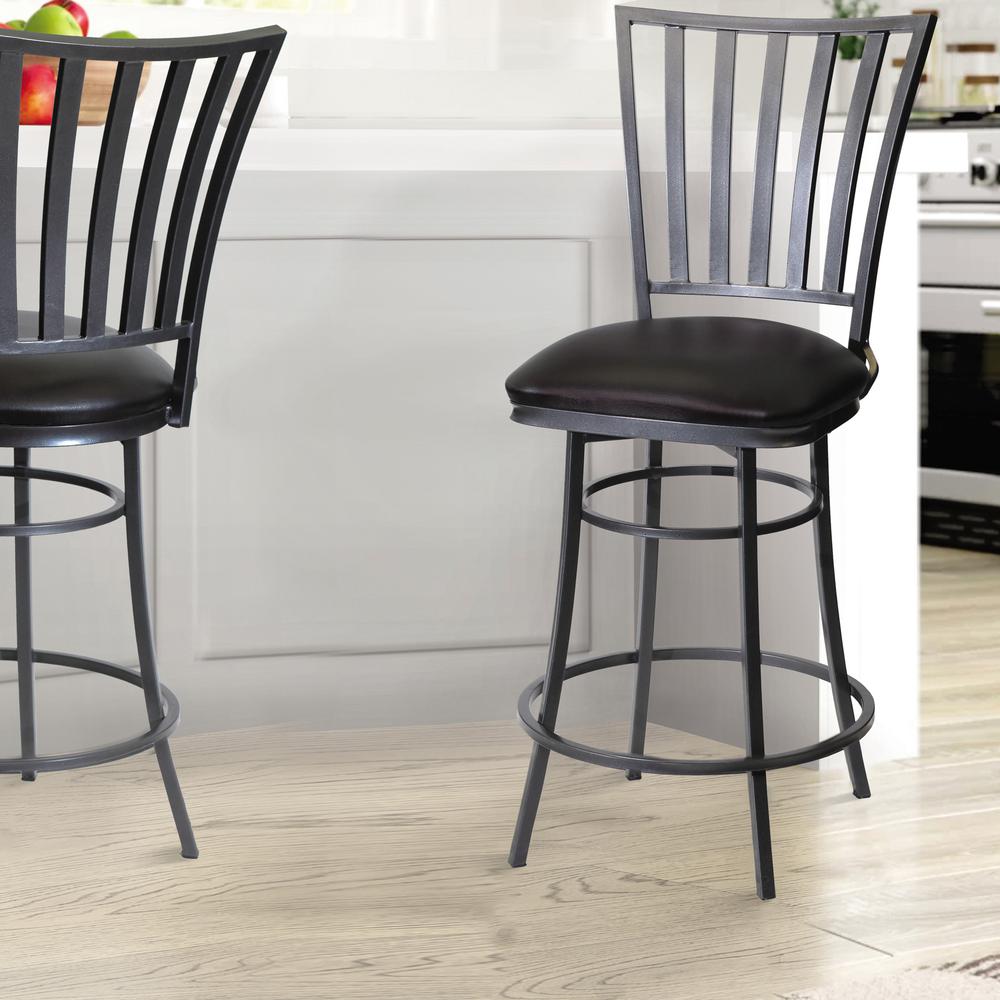 Stellan Swivel Counter Stool. Picture 3