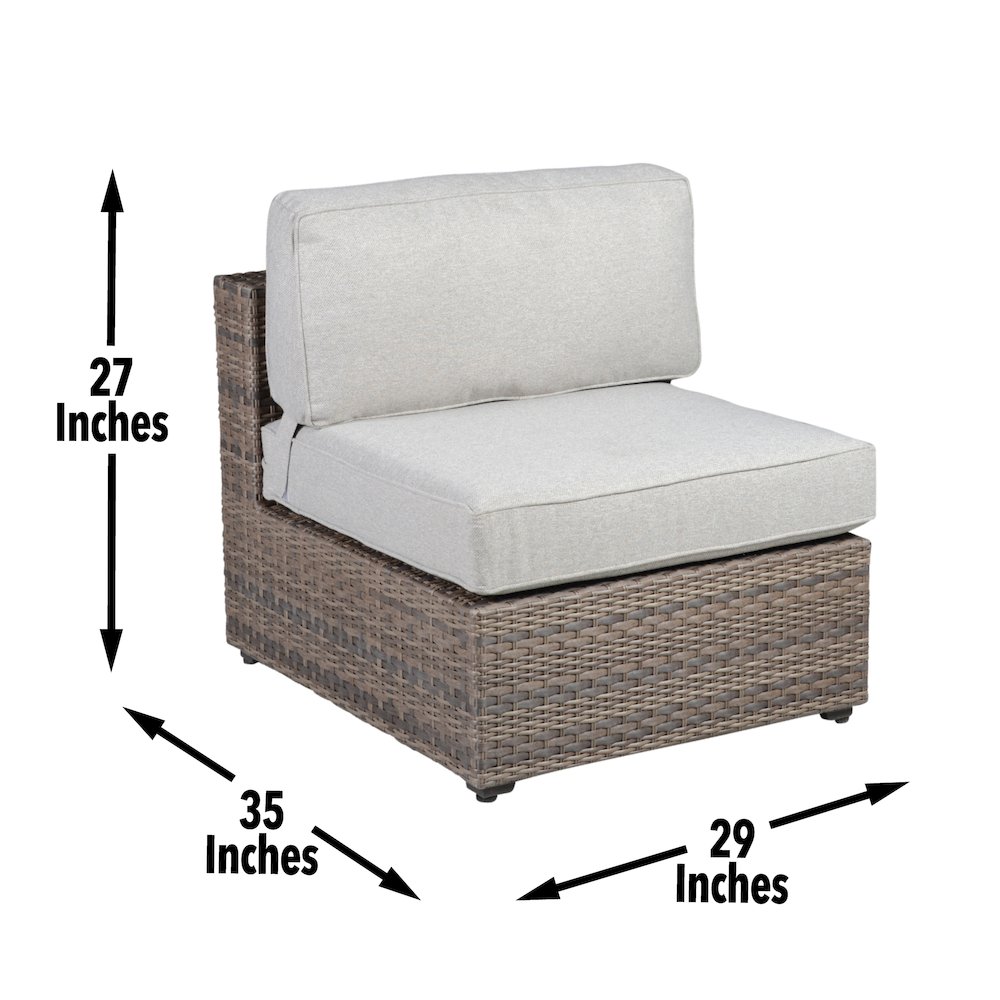 Tamyra 5PC Outdoor Sectional. Picture 12