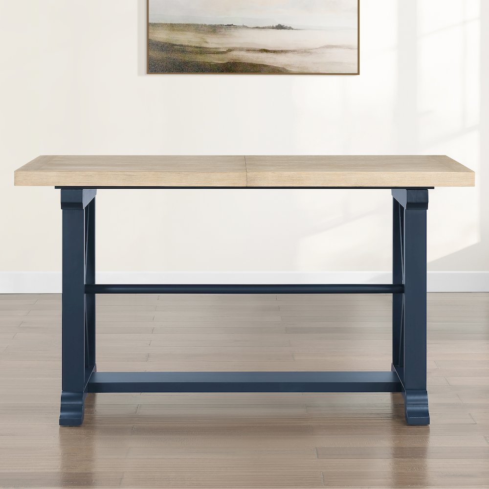 Darcy Blue Counter Table. Picture 4