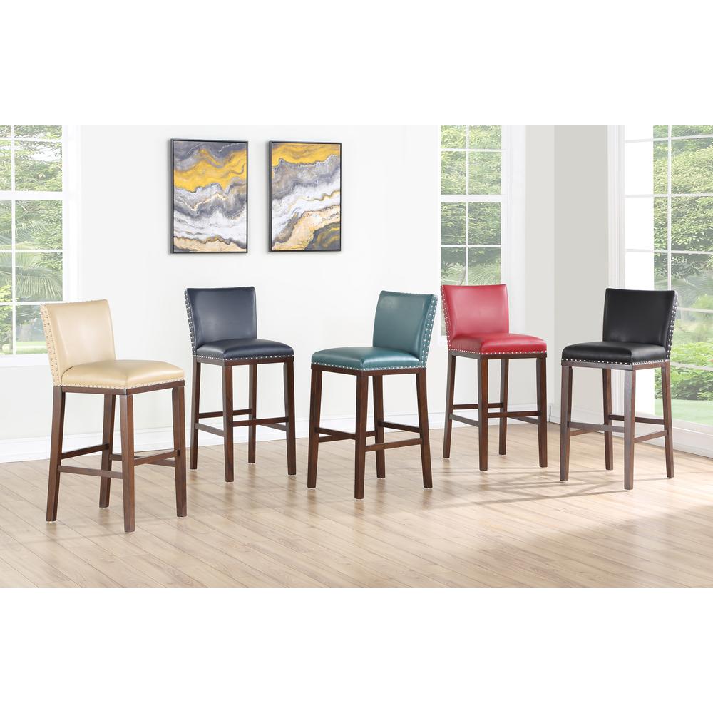 Tiffany Peacock KD Bar Stool - set of 2. Picture 3