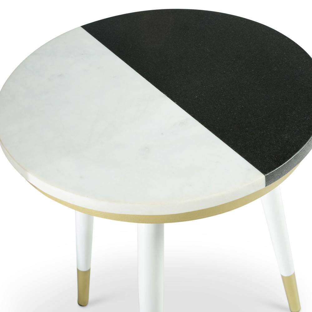 Taj 2-Pack Marble Top Side Tbls. Picture 6
