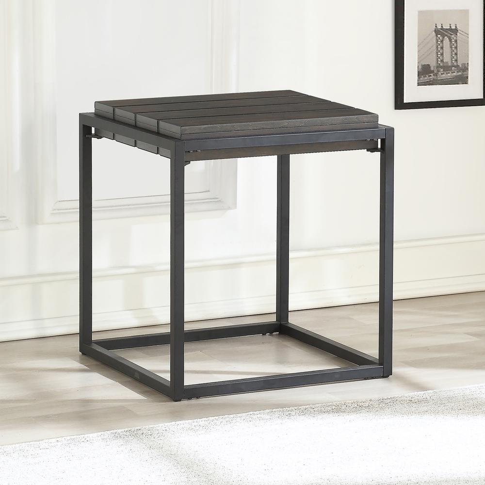 Tekoa End Table - Walnut. Picture 1
