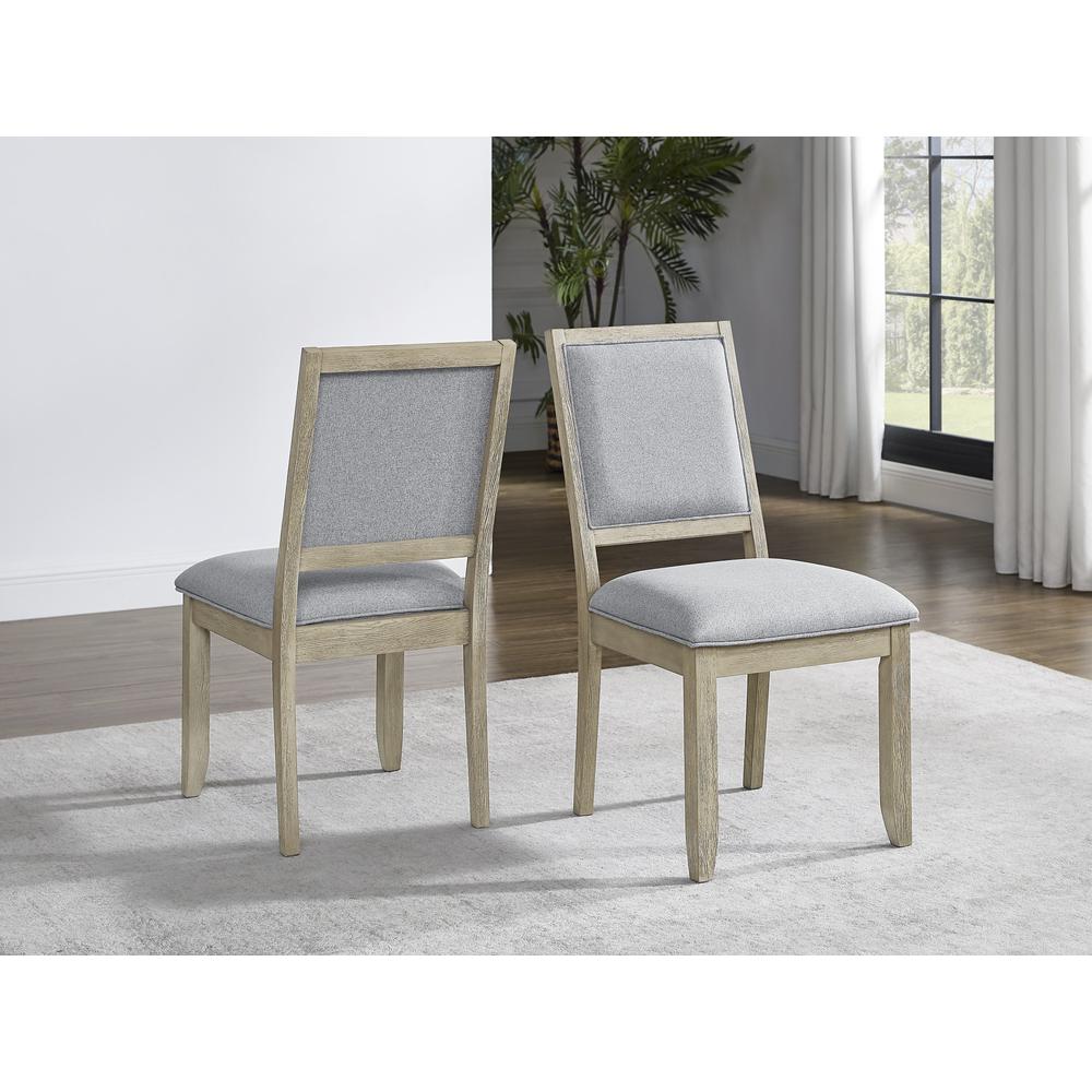 Carena Side Chair, Gray. Picture 3
