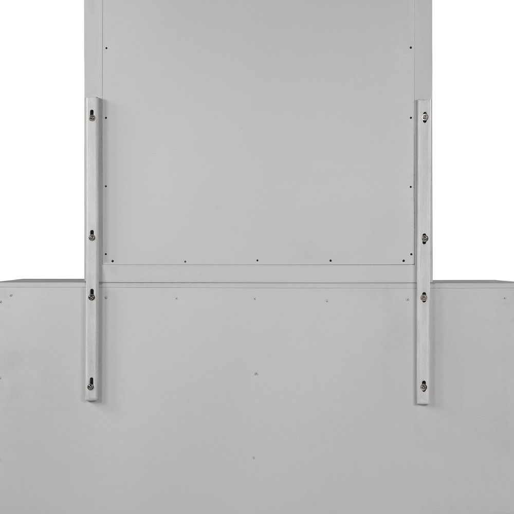 Montana Dresser and Mirror, Gray. Picture 6
