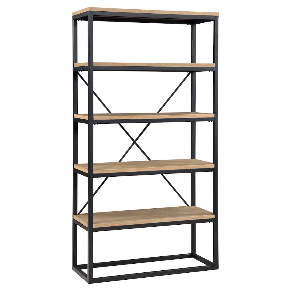 Magnolia Black Bookcase. Picture 1