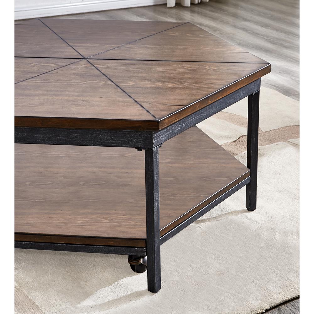 Ultimo Hexagon LiftTop Cocktail. Picture 3