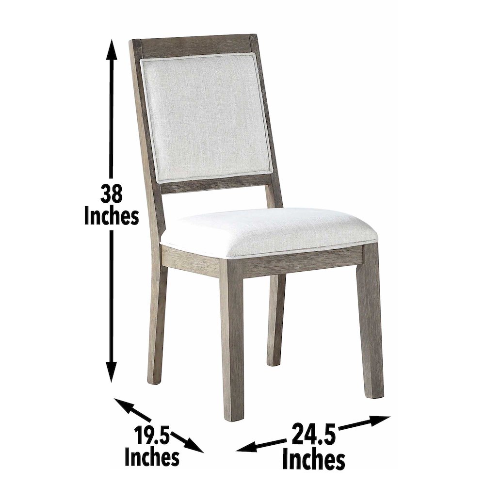 Molly 5pc Dining Set - 48". Picture 10