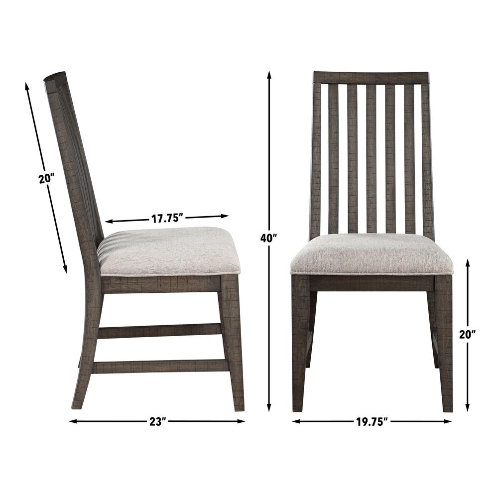 Riverdale Side Chair, Black. Picture 4
