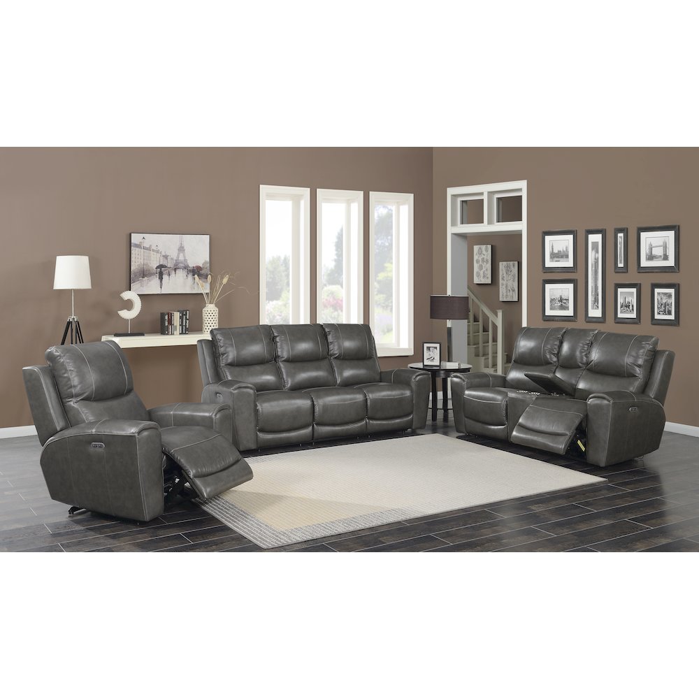 Laurel Pwr-Pwr Console Loveseat. Picture 6