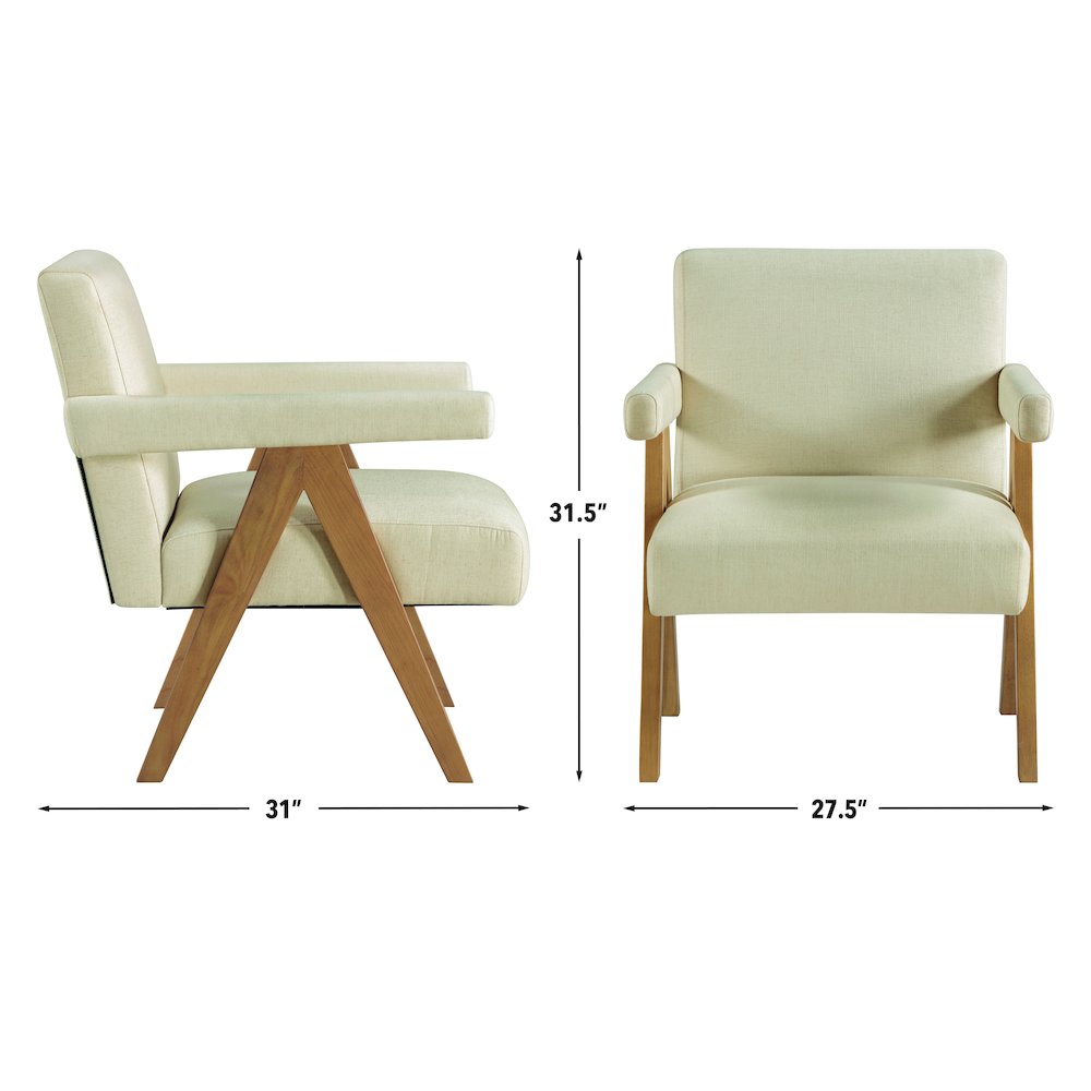 Helen Brown Accent Chair. Picture 6