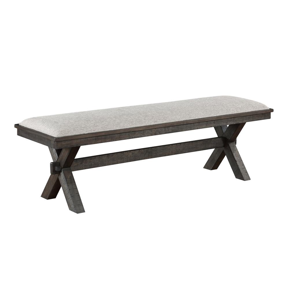 Riverdale Bench, Black. Picture 2