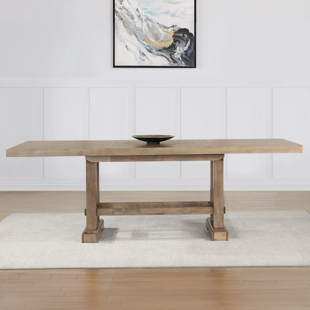 Napa Counter Table with 2-18 inch leaves. Picture 4
