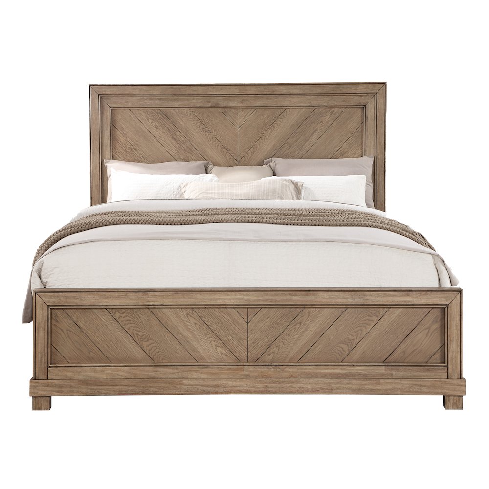 Montana Queen Bed, Sand. Picture 4