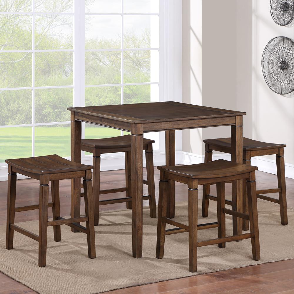 Westlake Brown 5pc Counter Set. Picture 4