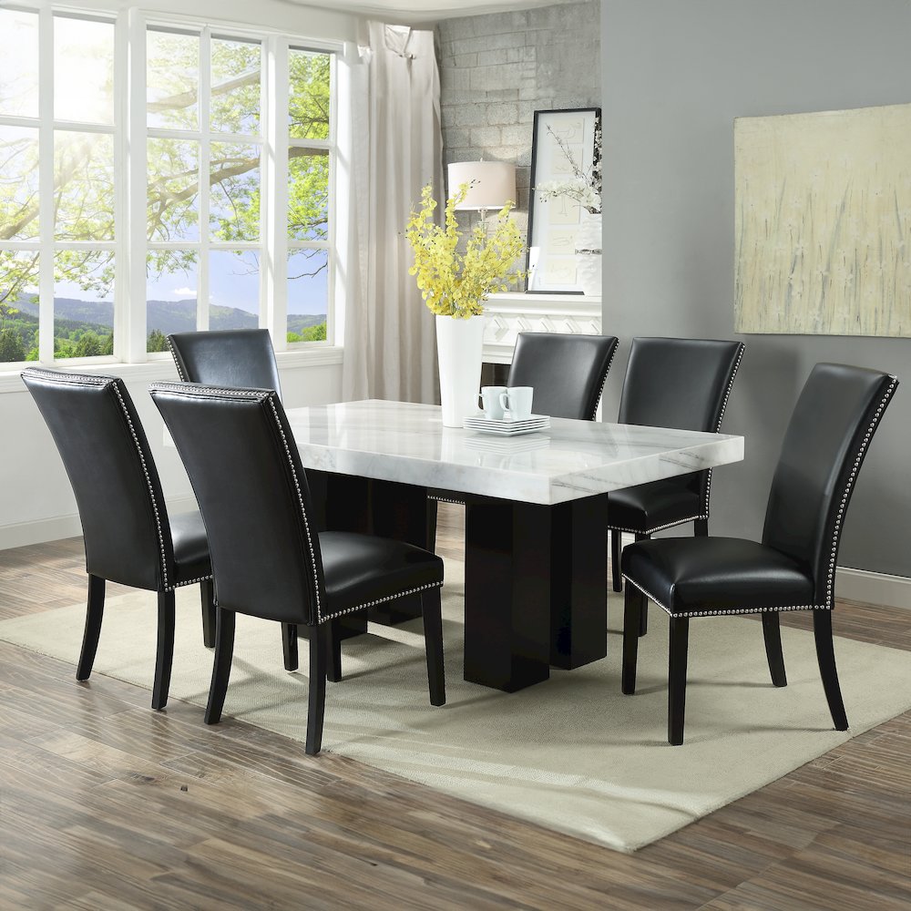 Camila Rectangle Dining Table. Picture 4