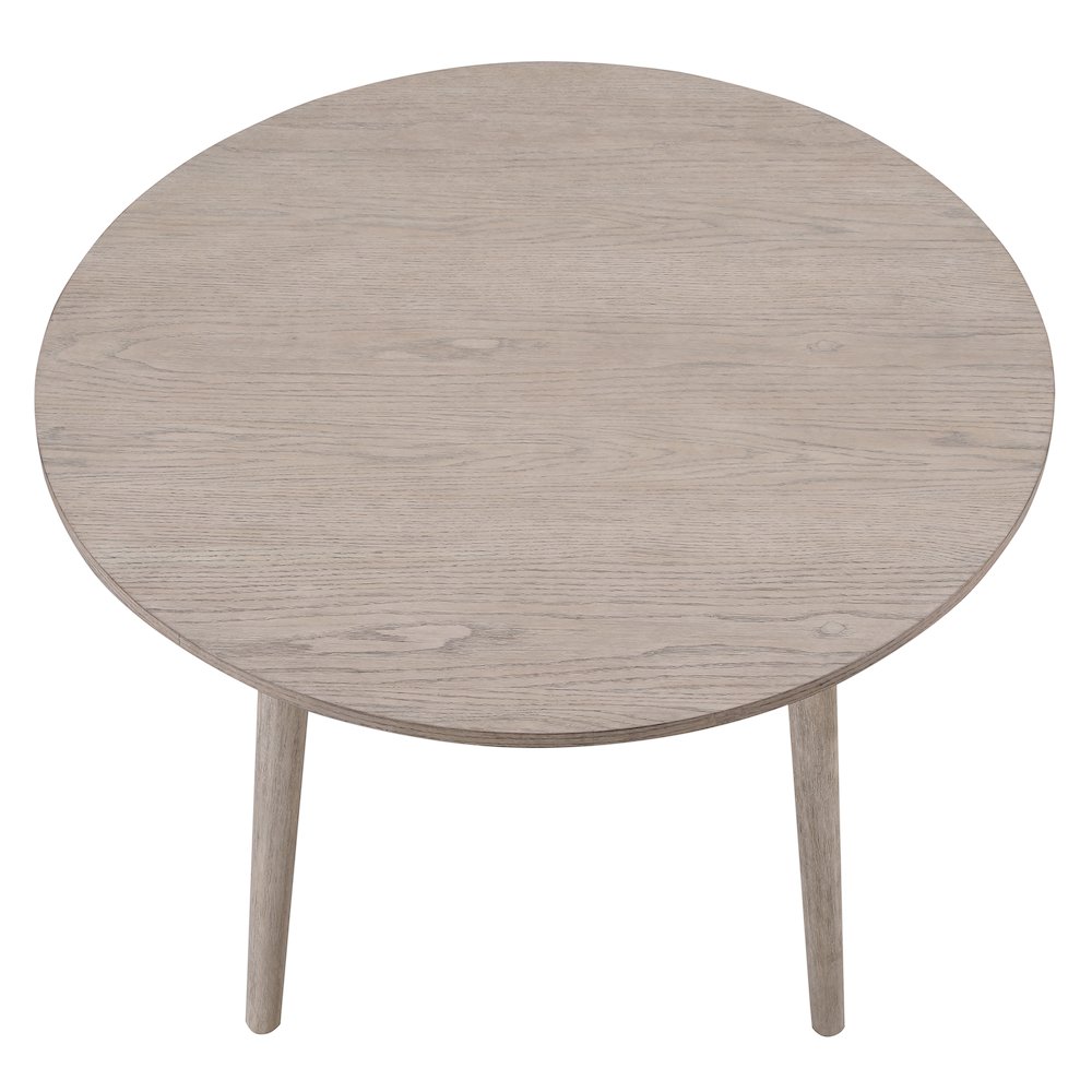 Willow 5-Piece 42" Round Dining Set, Tan. Picture 9