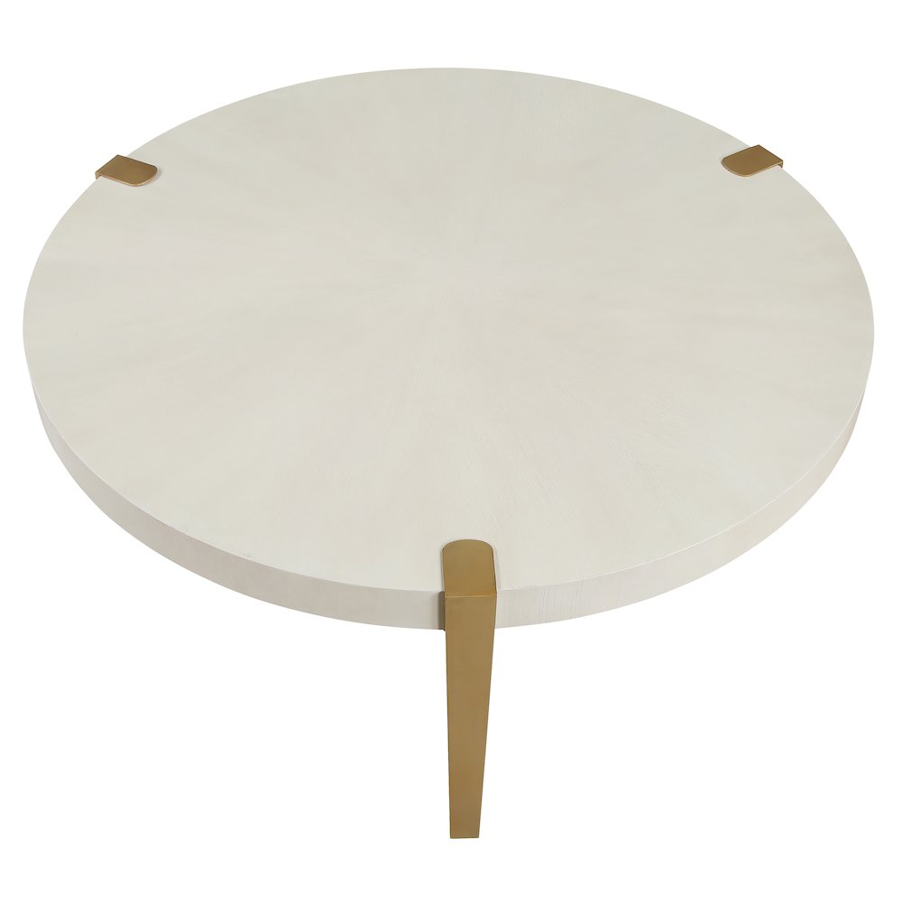 Gracie Coffee Table, White. Picture 4