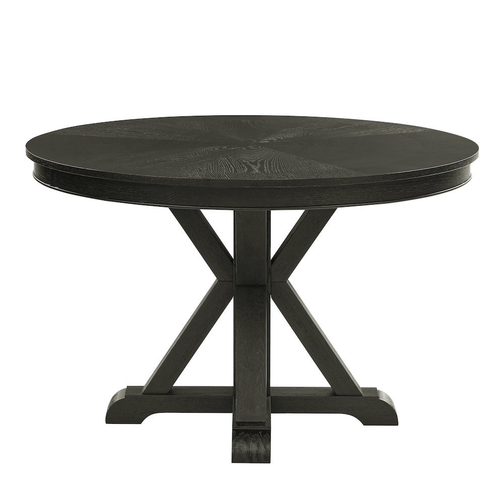 Rylie Dining Table, Black Finish. Picture 3