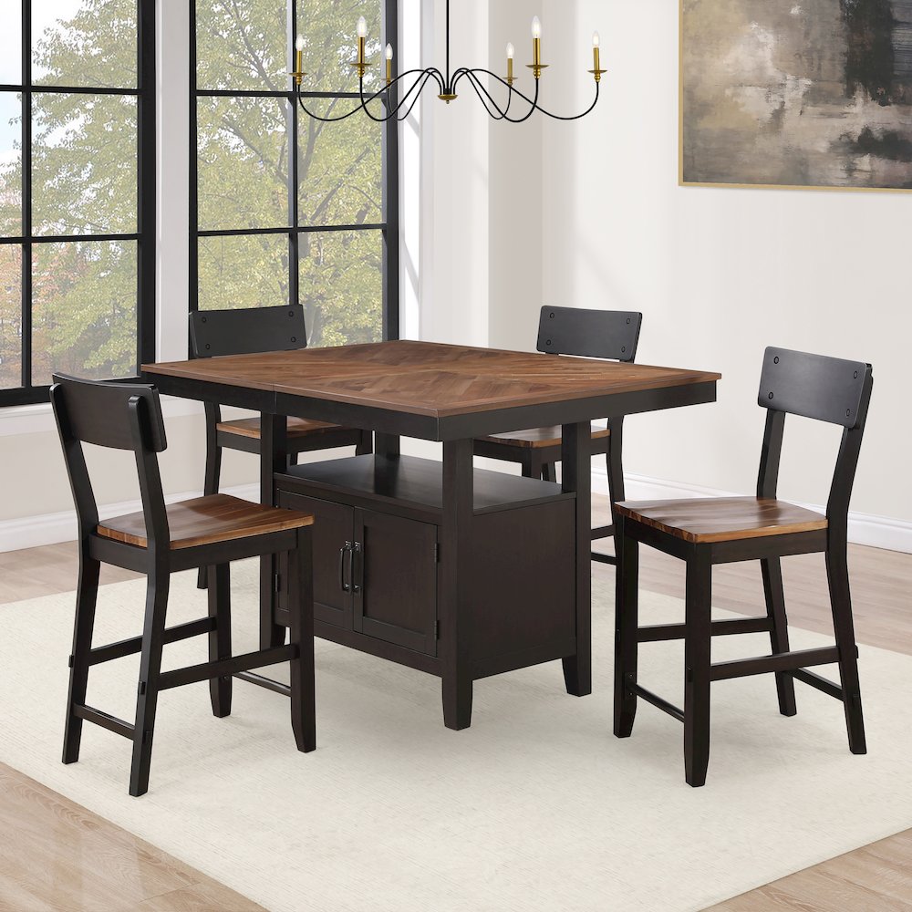 Bermuda 5-Piece Counter Dining Set. Picture 4
