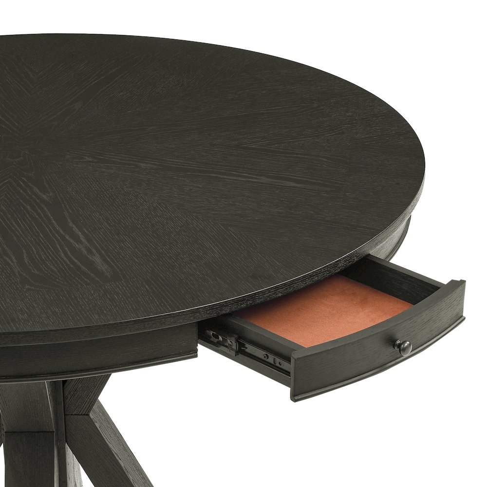 Rylie Counter Table, Black Finish. Picture 6