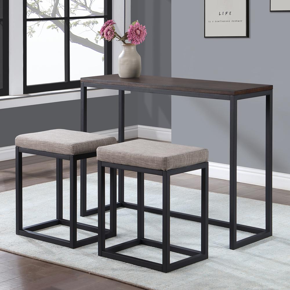 Yukon Counter Bar with 2 Stools. Picture 2