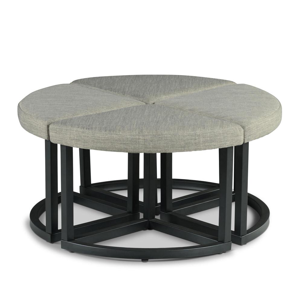 Yukon Coffee Table with Stools. Picture 6