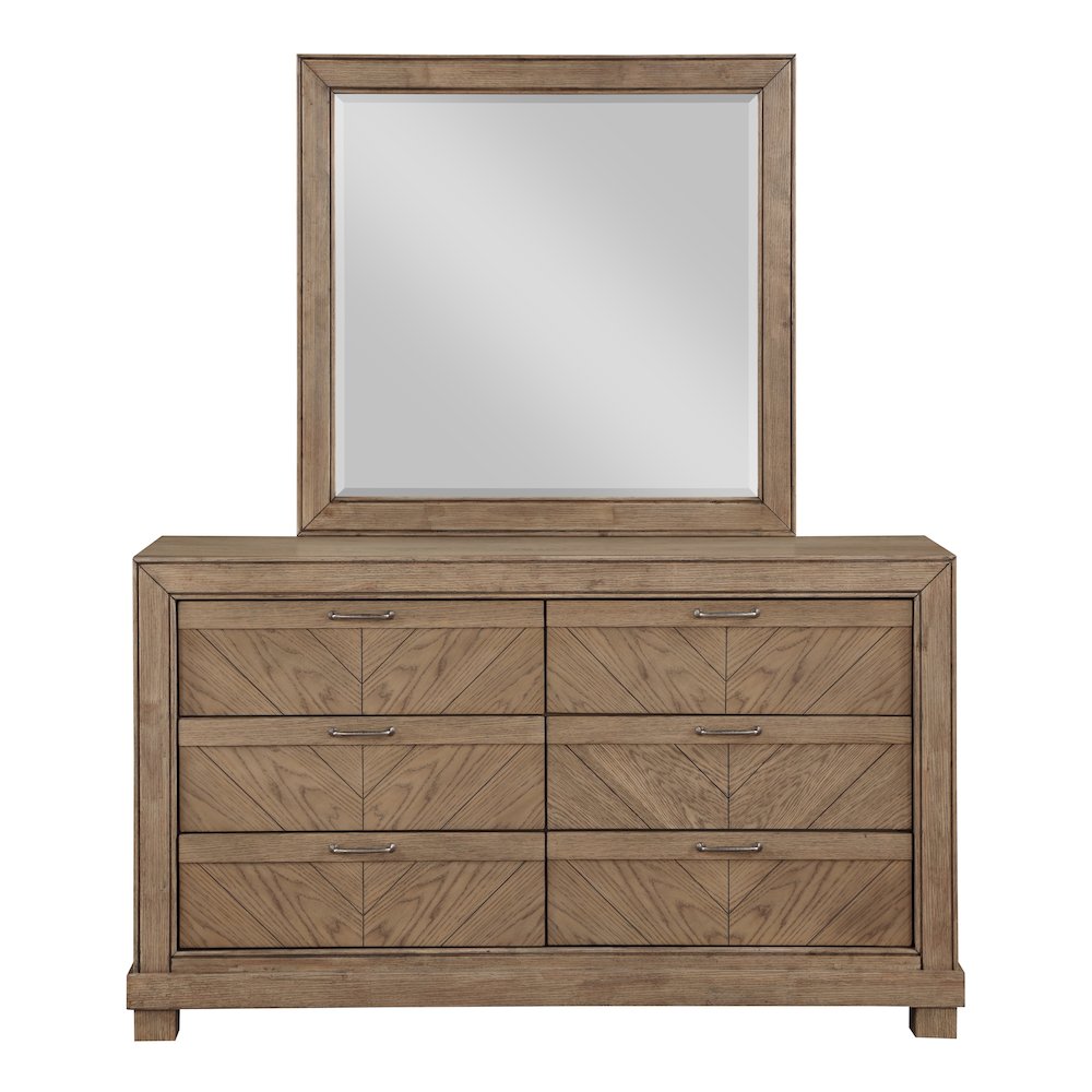 Montana Dresser and Mirror, Sand. Picture 4