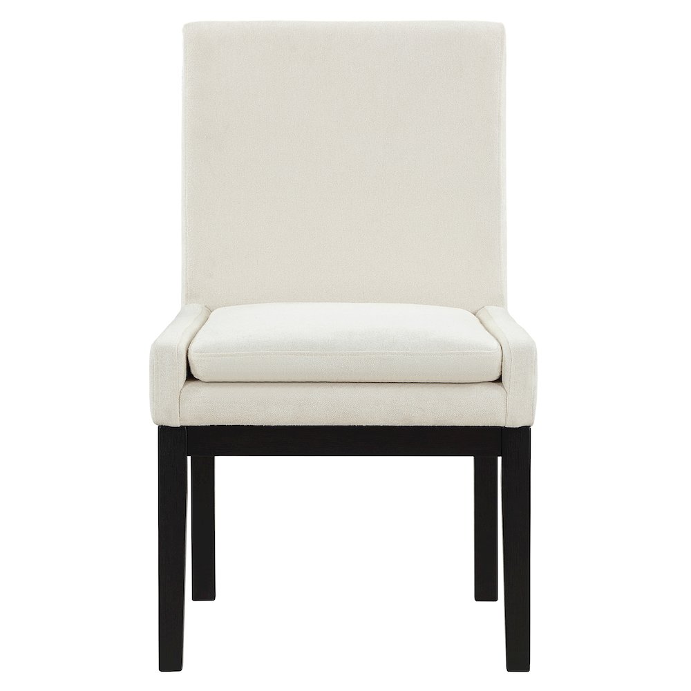 Aubrey Black Upholstered Side Chair. Picture 3