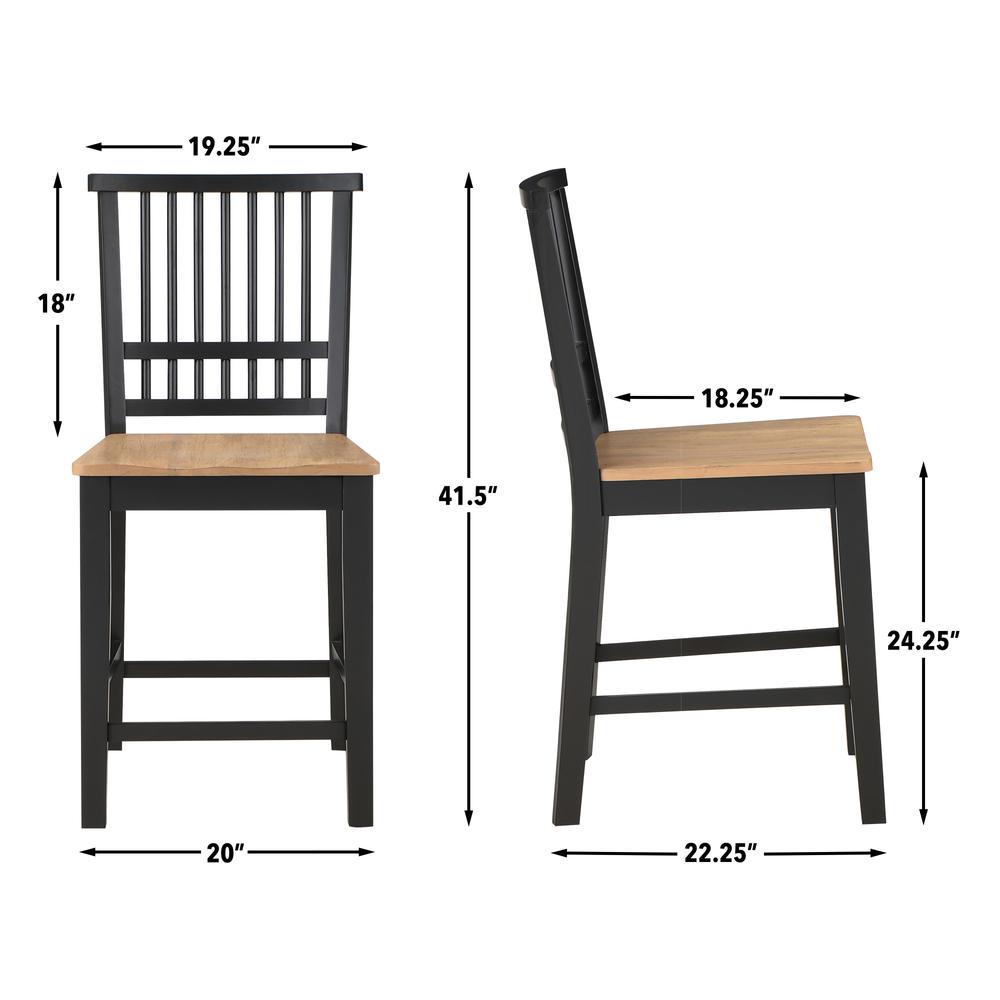 Magnolia Counter Chair Set of Two. Picture 4