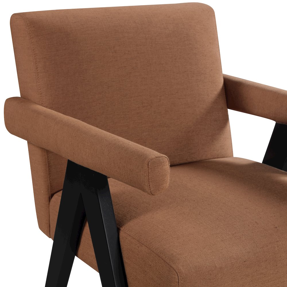 Helen Black Accent Chair. Picture 5