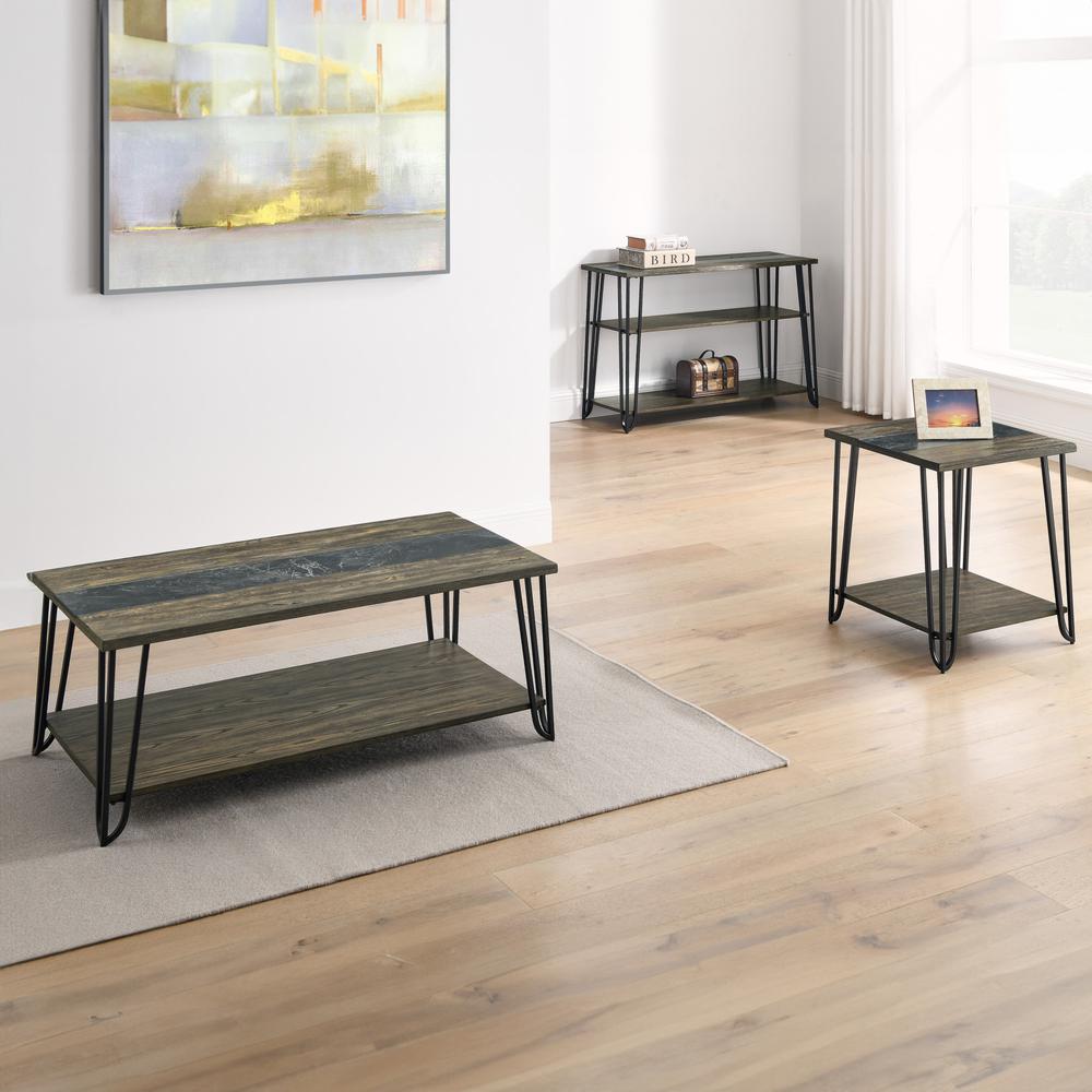 Harper Sofa Table w/Sintered Stone Inlay. Picture 4