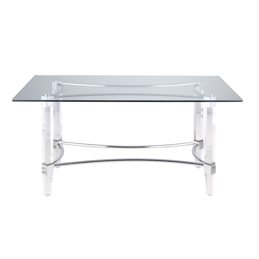 Contemporary Dining Table W/ 42"X 72" Top. Picture 2