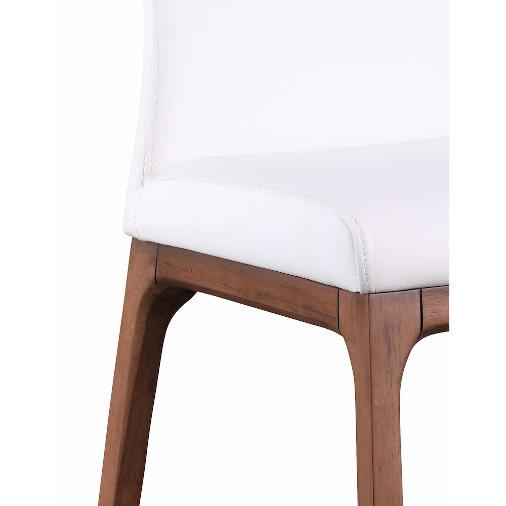 Modern Counter Stool W/ Solid Wood Base. Picture 7