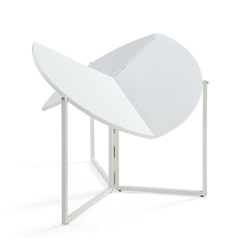 43" Round Foldaway Dining Table. Picture 2